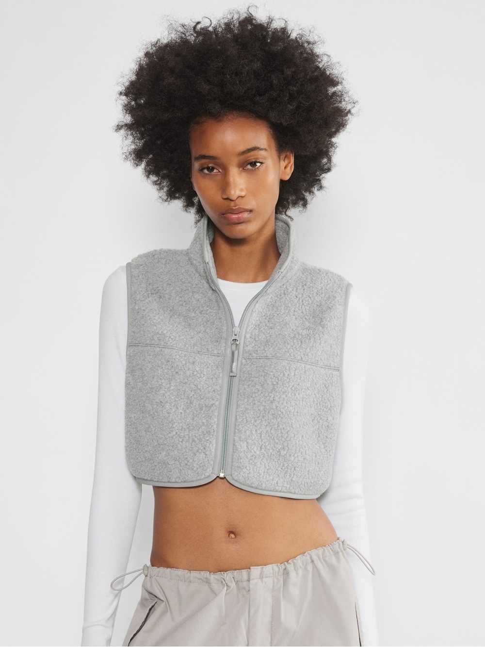 Aritzia TNA Cropped Polar Fleece